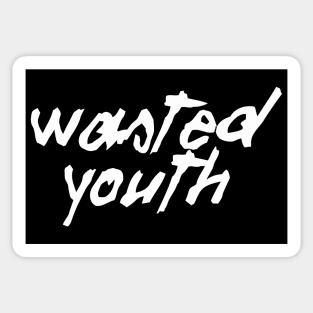 Youth Font White Sticker